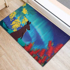 Australia Northern Lights Scenery Rubber Doormat