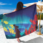 Australia Northern Lights Scenery Sarong
