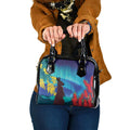 Australia Northern Lights Scenery Shoulder Handbag