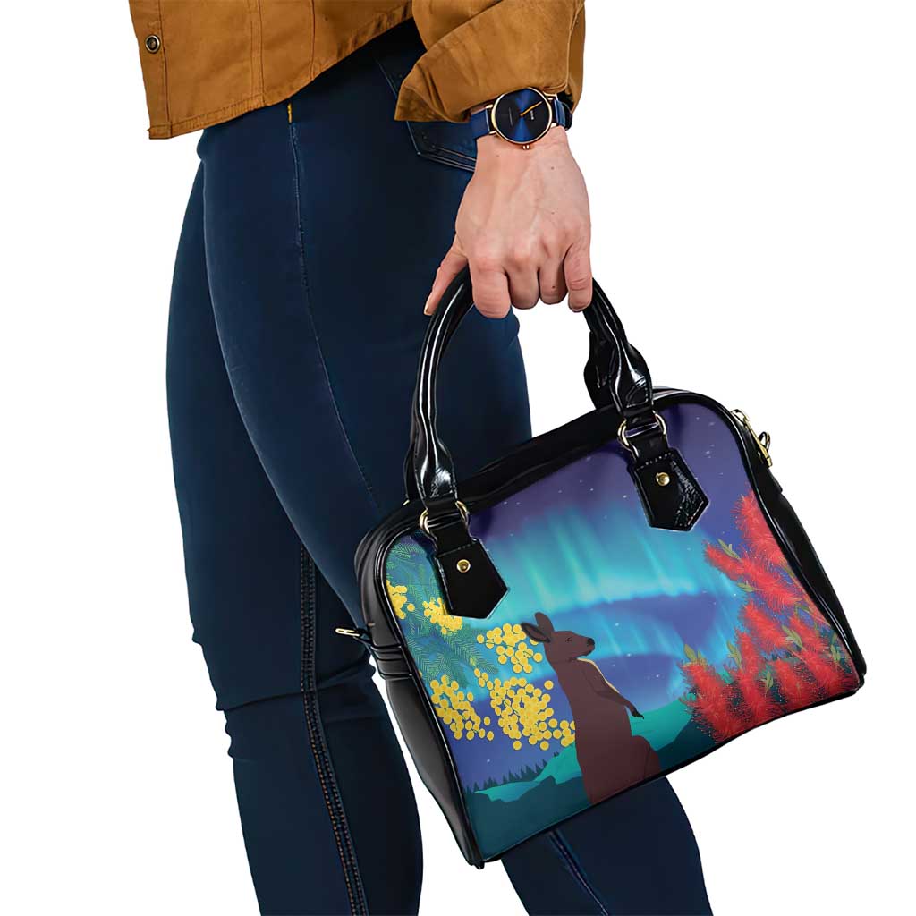 Australia Northern Lights Scenery Shoulder Handbag