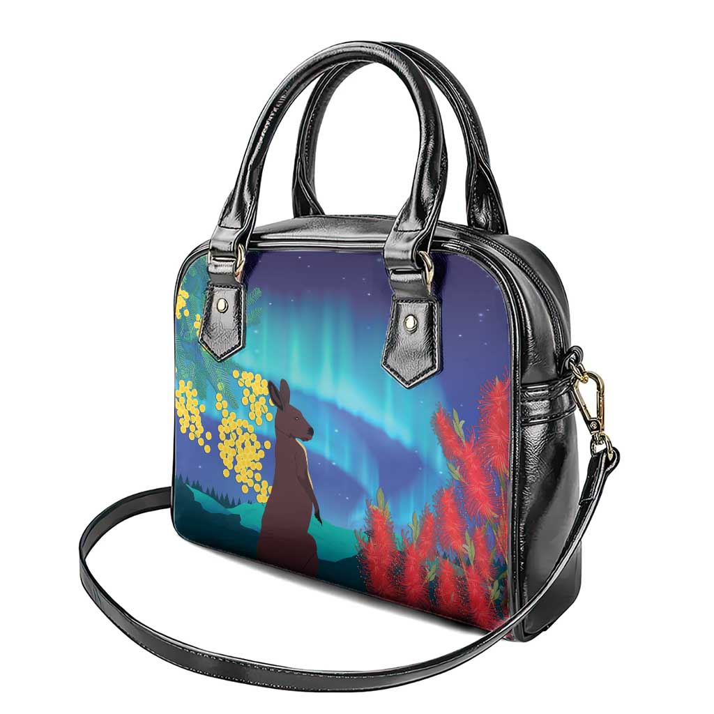 Australia Northern Lights Scenery Shoulder Handbag