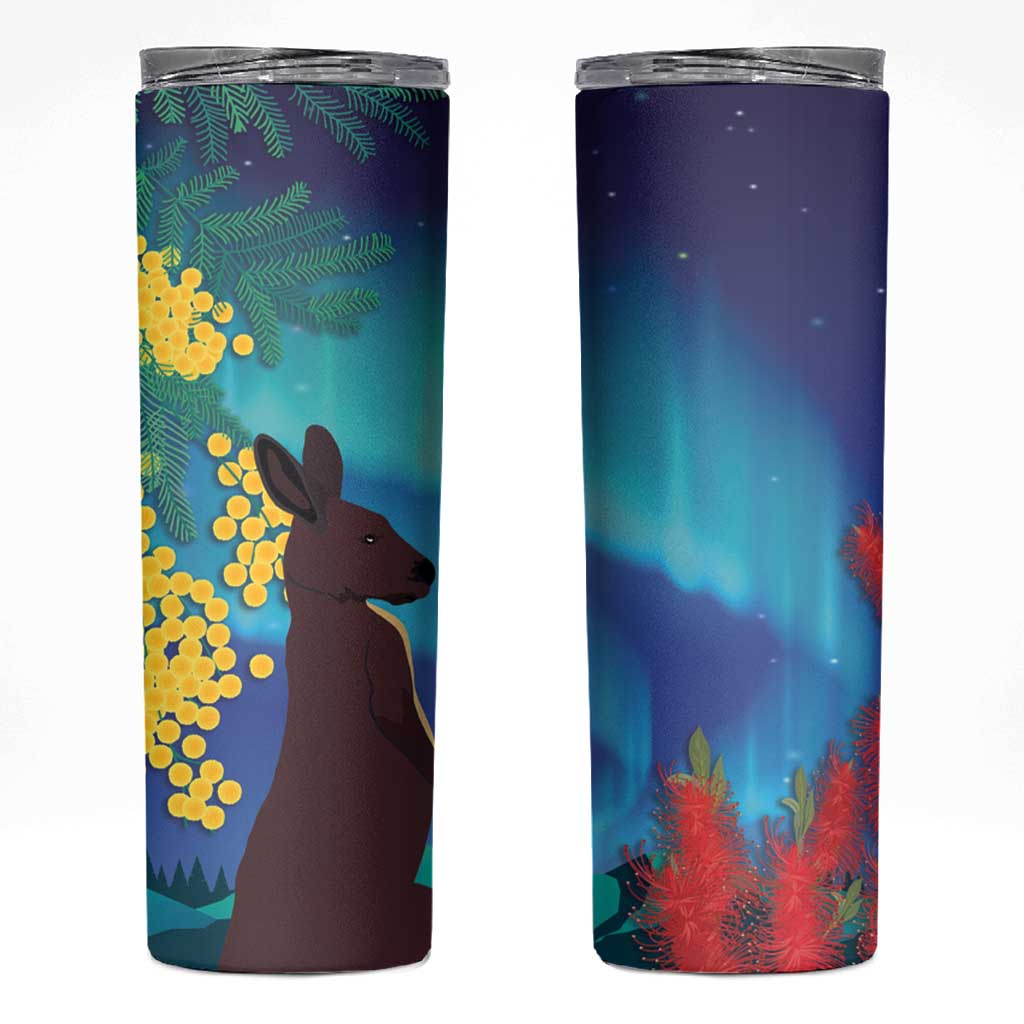 Australia Northern Lights Scenery Skinny Tumbler