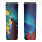 Australia Northern Lights Scenery Skinny Tumbler
