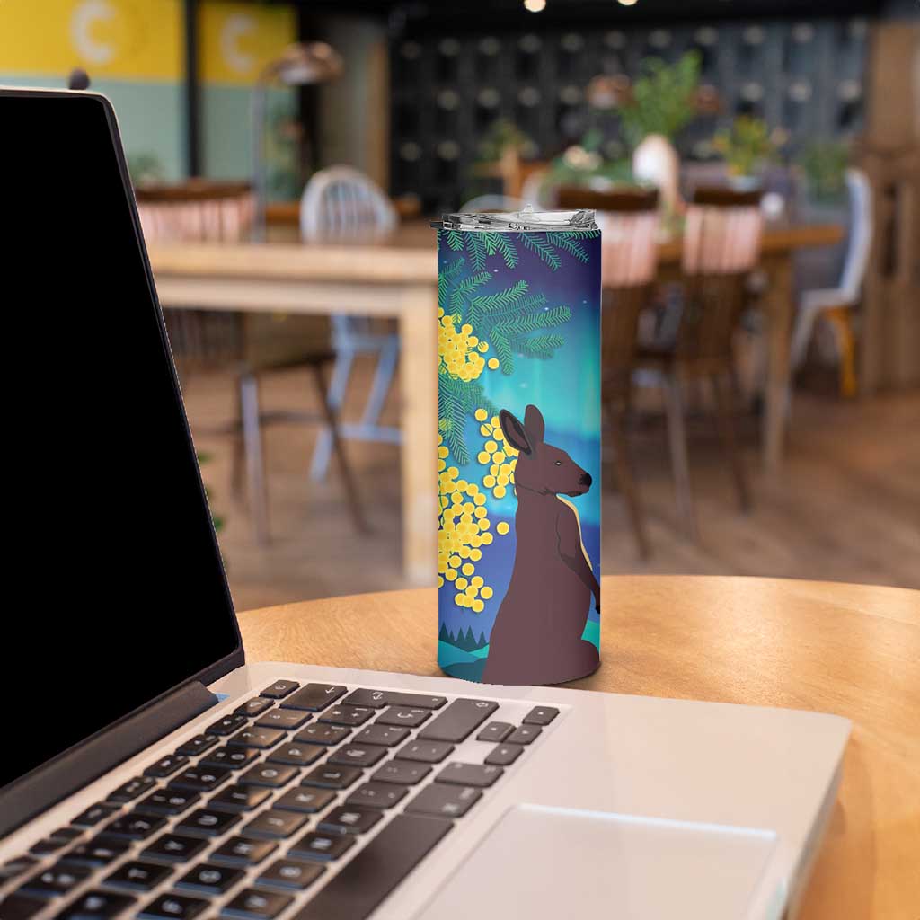 Australia Northern Lights Scenery Skinny Tumbler