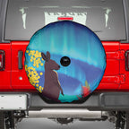 Australia Northern Lights Scenery Spare Tire Cover