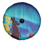 Australia Northern Lights Scenery Spare Tire Cover