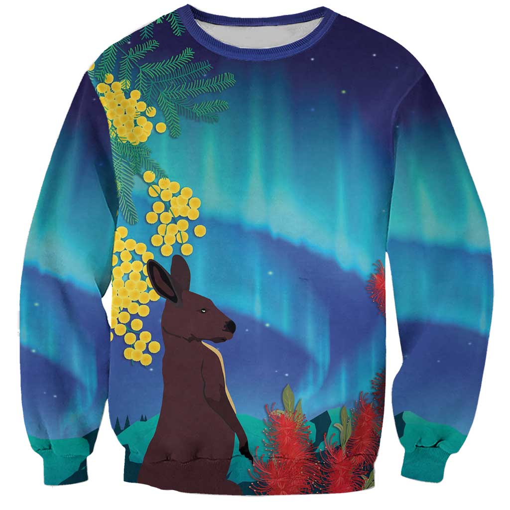Australia Northern Lights Scenery Sweatshirt