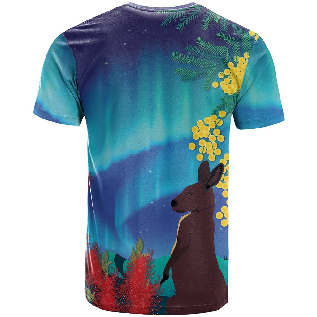 Australia Northern Lights Scenery T Shirt