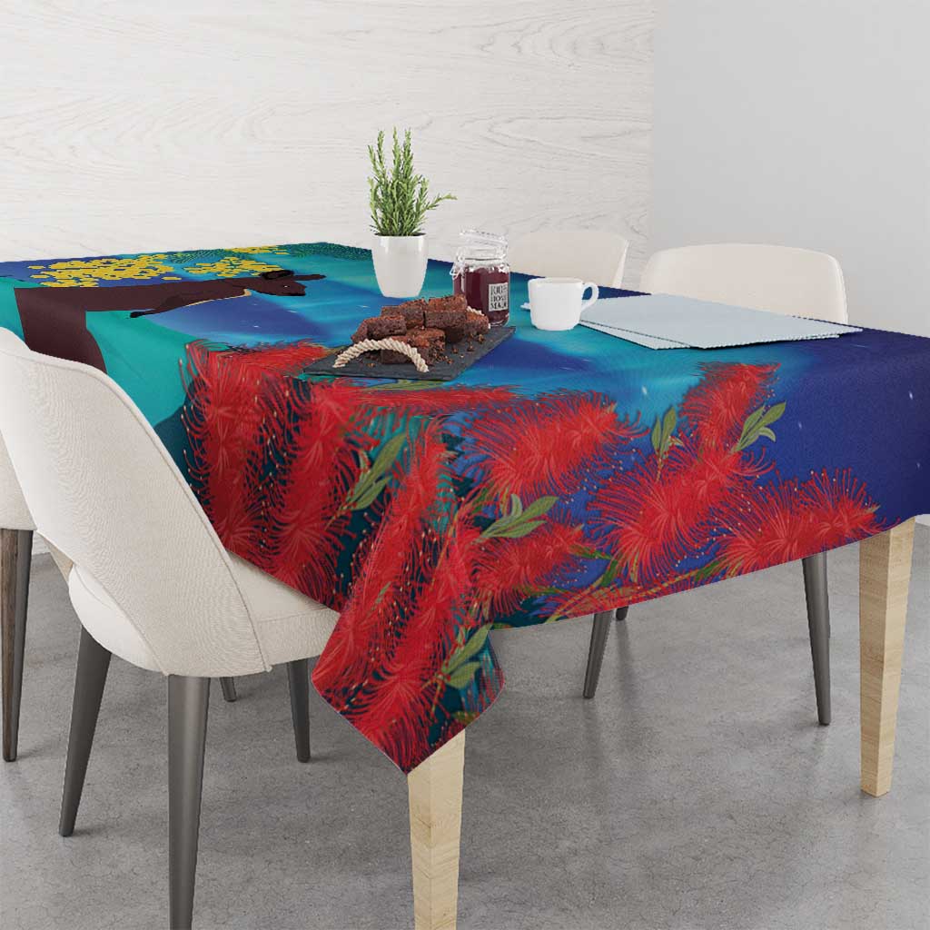 Australia Northern Lights Scenery Tablecloth