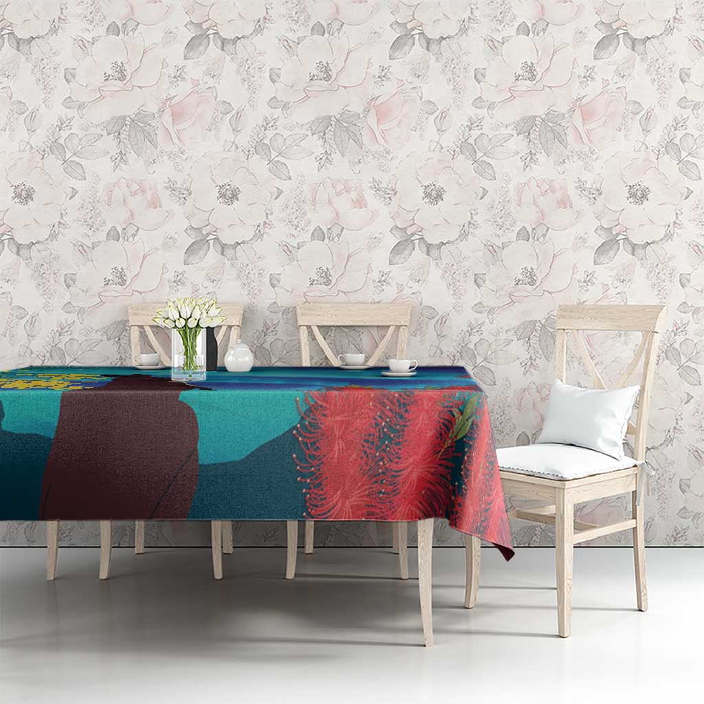 Australia Northern Lights Scenery Tablecloth