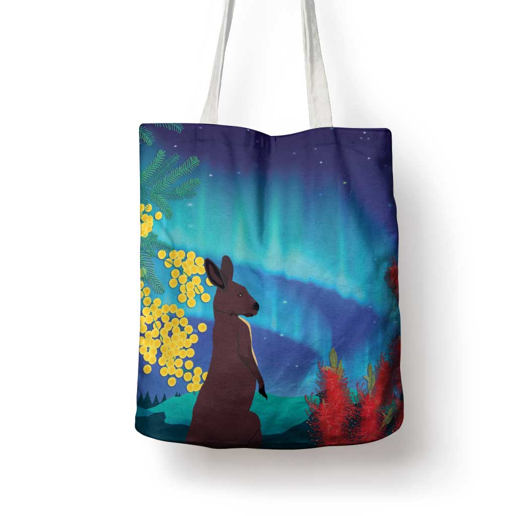 Australia Northern Lights Scenery Tote Bag