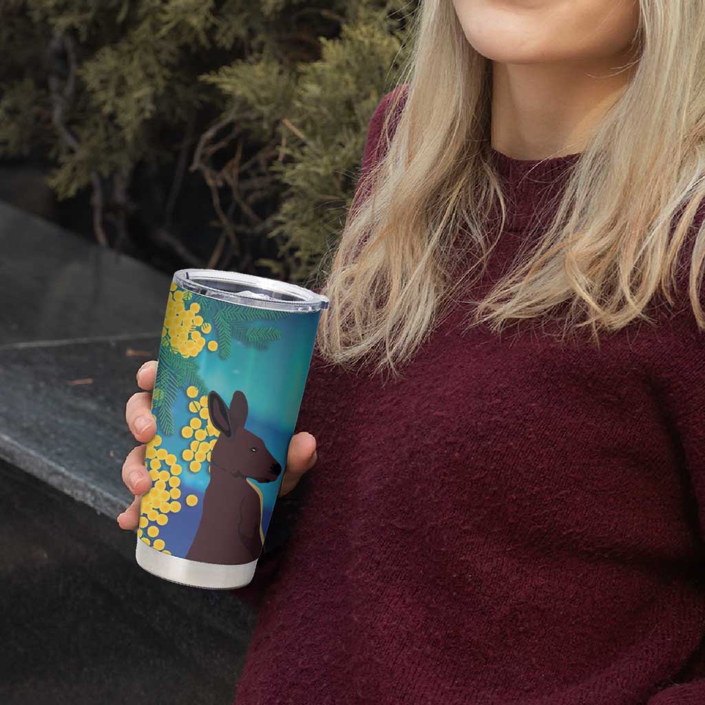Australia Northern Lights Scenery Tumbler Cup