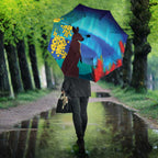 Australia Northern Lights Scenery Umbrella