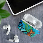 Aussie Aurora Borealis Aboriginal Art AirPods Case