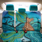 Aussie Aurora Borealis Aboriginal Art Back Car Seat Cover