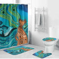 Aussie Aurora Borealis Aboriginal Art Bathroom Set