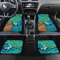 Aussie Aurora Borealis Aboriginal Art Car Mats