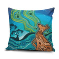 Aussie Aurora Borealis Aboriginal Art Pillow Cover
