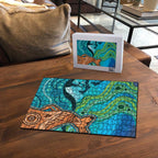 Aussie Aurora Borealis Aboriginal Art Puzzle