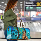 Aussie Aurora Borealis Aboriginal Art Travel Bag