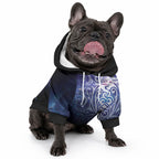 New Zealand Aotearoa Matariki Pet Hoodie Starry Silver Fern