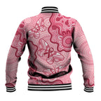 Australia Indigenous Mother's Day Baseball Jacket Breast Cancer Survivor