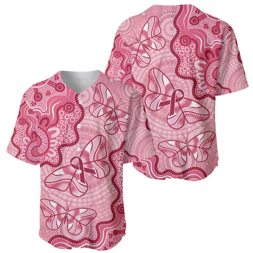 Australia Indigenous Mother's Day Baseball Jersey Breast Cancer Survivor