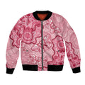 Australia Indigenous Mother's Day Bomber Jacket Breast Cancer Survivor