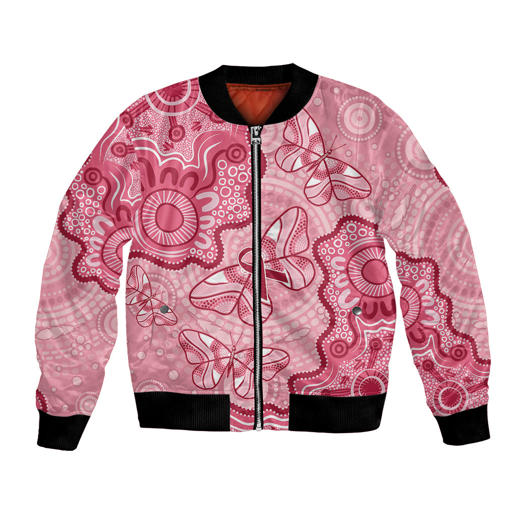 Australia Indigenous Mother's Day Bomber Jacket Breast Cancer Survivor