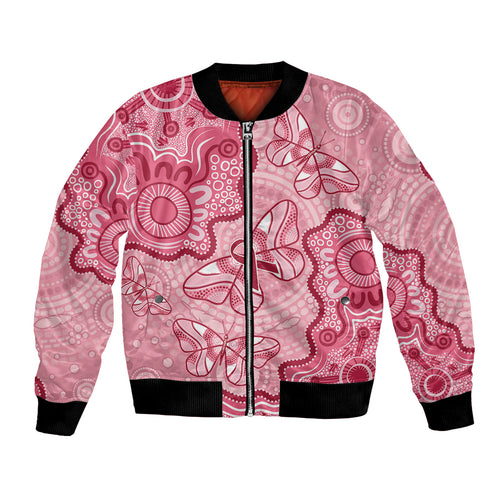 Australia Indigenous Mother's Day Bomber Jacket Breast Cancer Survivor