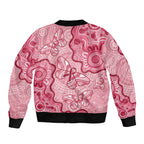 Australia Indigenous Mother's Day Bomber Jacket Breast Cancer Survivor