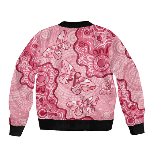 Australia Indigenous Mother's Day Bomber Jacket Breast Cancer Survivor