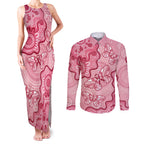 Australia Indigenous Mother's Day Couples Matching Tank Maxi Dress and Long Sleeve Button Shirt Breast Cancer Survivor
