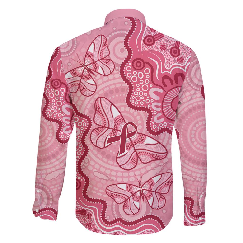 Australia Indigenous Mother's Day Family Matching Long Sleeve Bodycon Dress and Hawaiian Shirt Breast Cancer Survivor