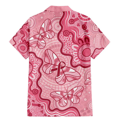 Australia Indigenous Mother's Day Family Matching Mermaid Dress and Hawaiian Shirt Breast Cancer Survivor