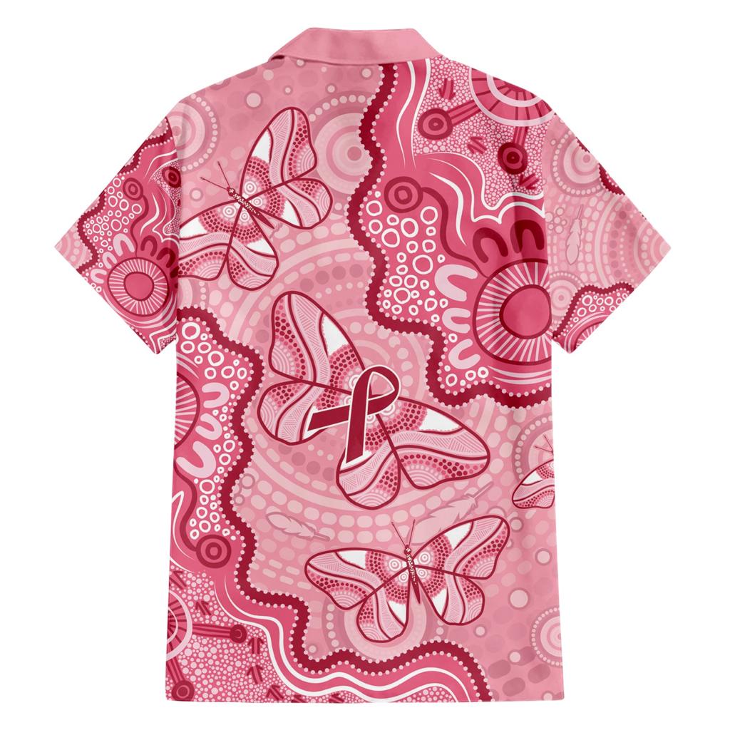 Australia Indigenous Mother's Day Family Matching Short Sleeve Bodycon Dress and Hawaiian Shirt Breast Cancer Survivor