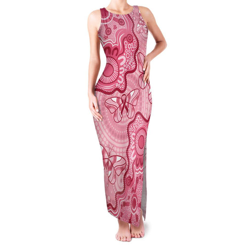 Australia Indigenous Mother's Day Family Matching Tank Maxi Dress and Hawaiian Shirt Breast Cancer Survivor