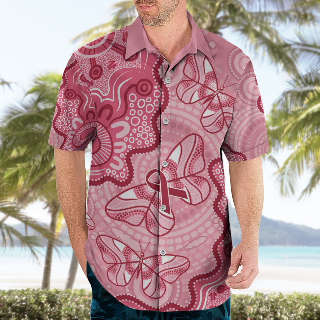 Australia Indigenous Mother's Day Hawaiian Shirt Breast Cancer Survivor