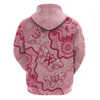 Australia Indigenous Mother's Day Hoodie Breast Cancer Survivor