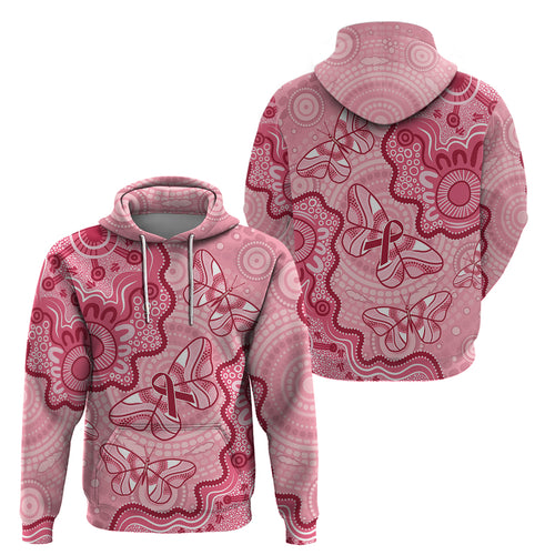 Australia Indigenous Mother's Day Hoodie Breast Cancer Survivor