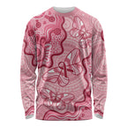 Australia Indigenous Mother's Day Long Sleeve Shirt Breast Cancer Survivor