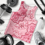 Australia Indigenous Mother's Day Men Tank Top Breast Cancer Survivor