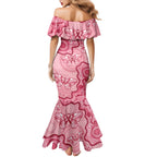 Australia Indigenous Mother's Day Mermaid Dress Breast Cancer Survivor