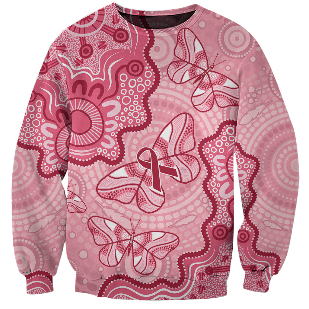 Australia Indigenous Mother's Day Sweatshirt Breast Cancer Survivor