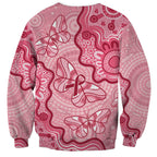 Australia Indigenous Mother's Day Sweatshirt Breast Cancer Survivor
