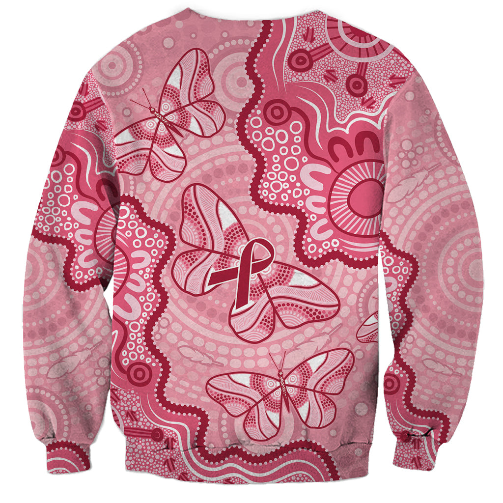 Australia Indigenous Mother's Day Sweatshirt Breast Cancer Survivor