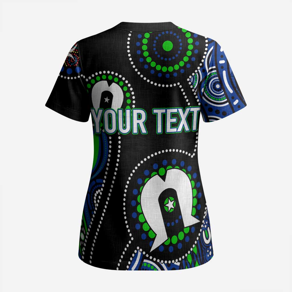 Personalised NAIDOC 2023 Scrub Top Torres Strait For Our Elders - Aussie Hoodie