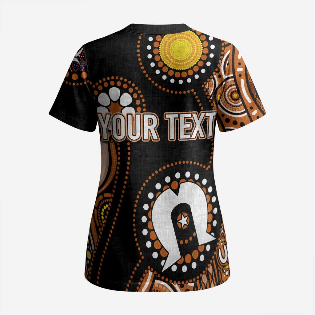 Personalised NAIDOC 2023 Scrub Top Nothern Territory For Our Elders - Aussie Hoodie