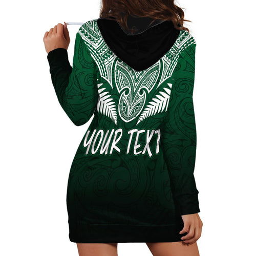peronsalised-new-zealand-hoodie-dress-hei-matau-mix-silver-fern-basic
