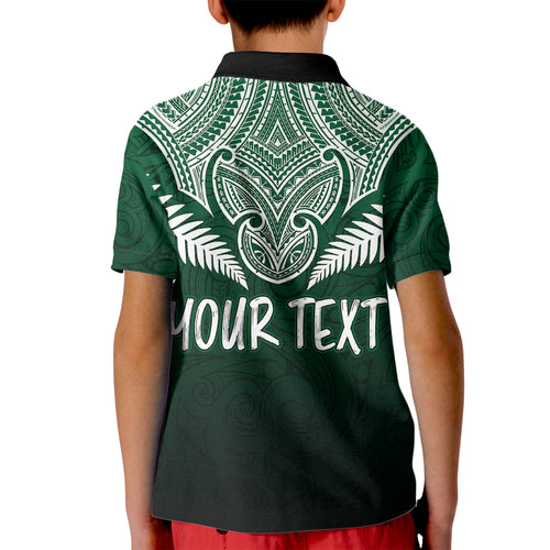 peronsalised-new-zealand-kid-polo-shirt-hei-matau-mix-silver-fern-basic